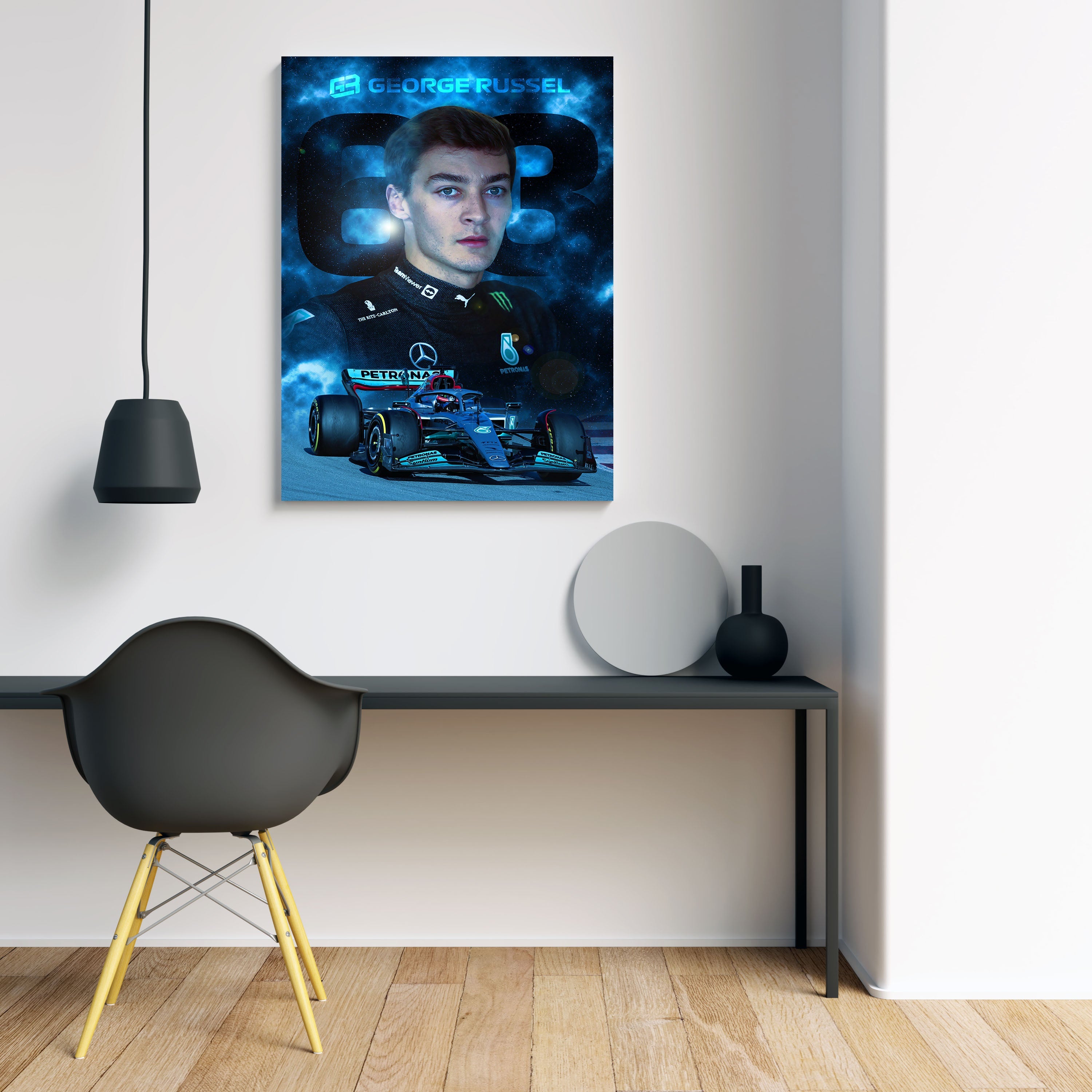 Tablou Canvas - George Russell 2022