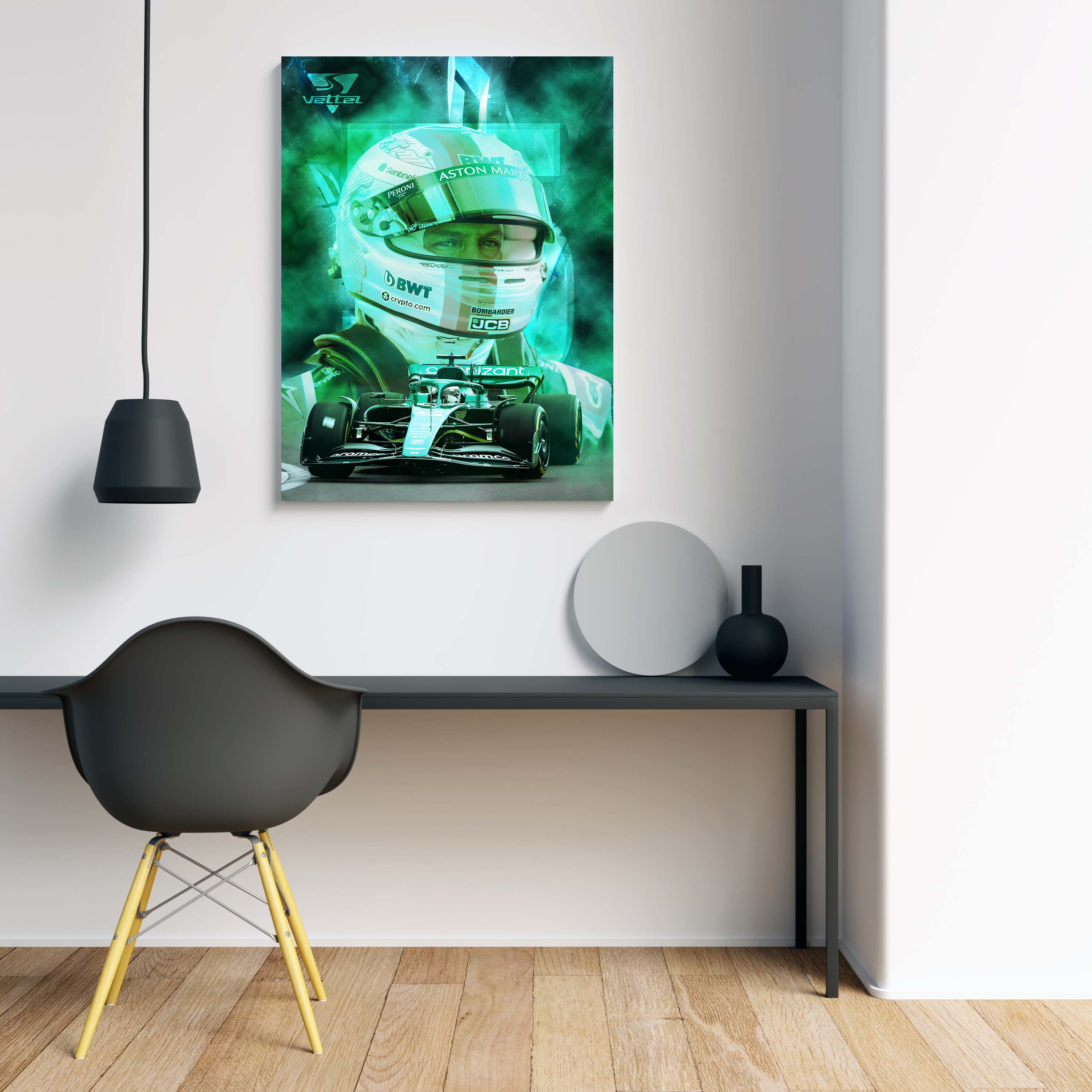 Tablou Canvas - Sebastian Vettel 2022