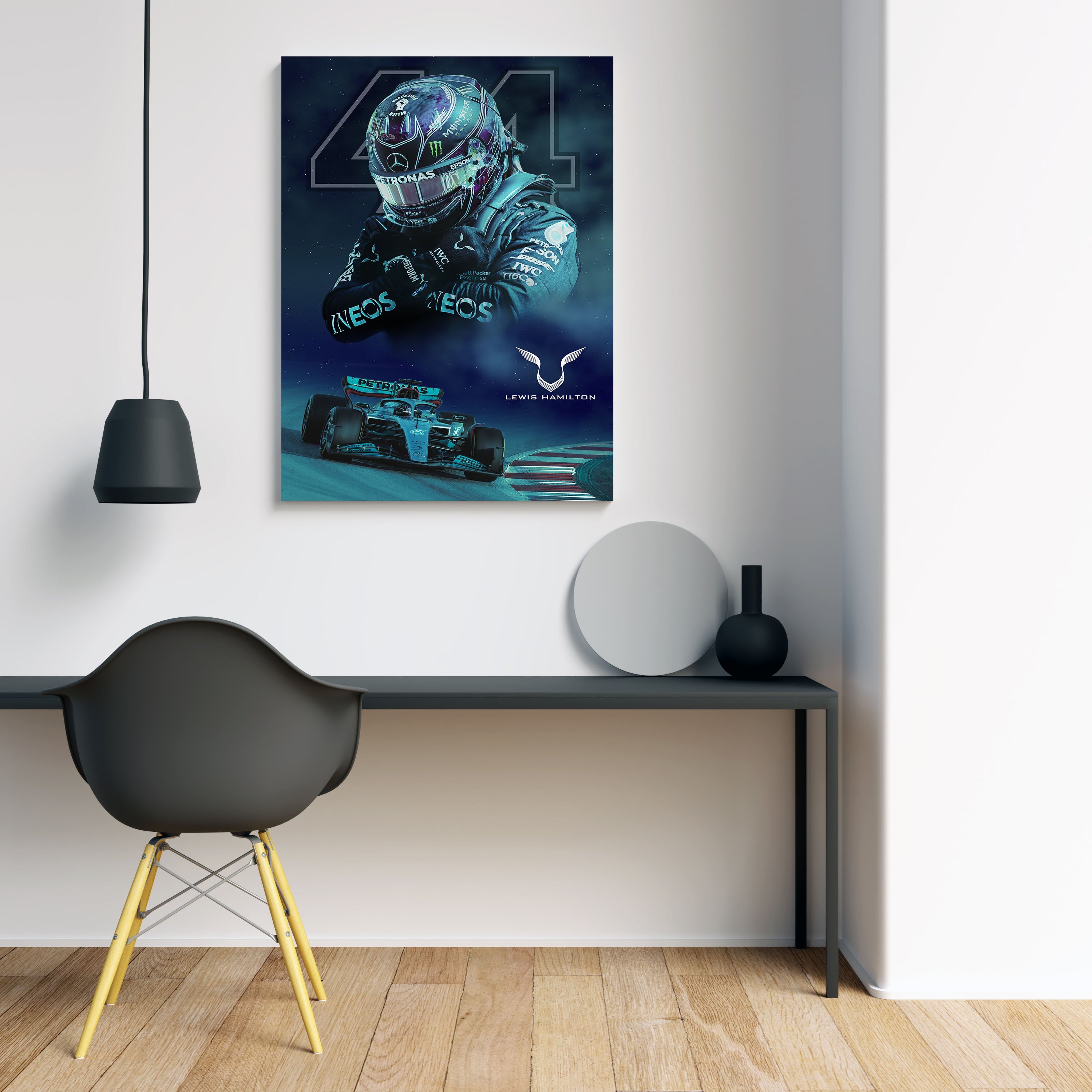 Tablou Canvas - Lewis Hamilton 2022