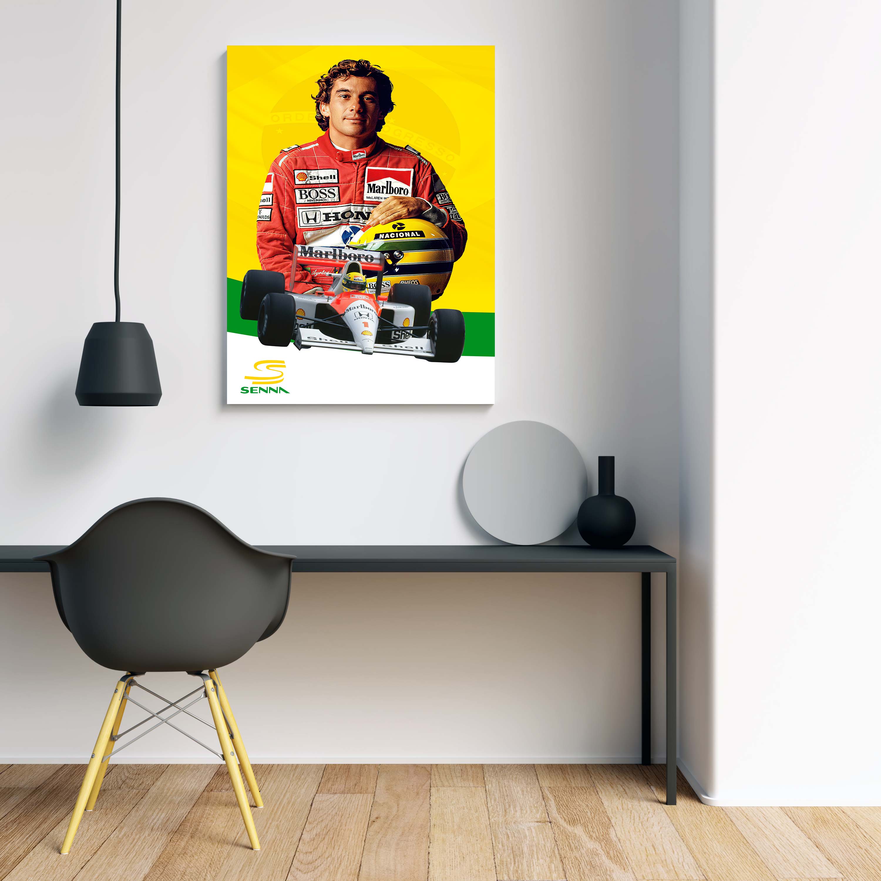 Tablou Canvas - Ayrton Senna