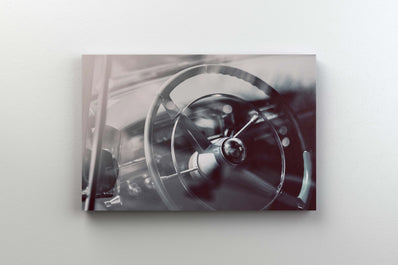 Tablou Canvas - Volan Retro
