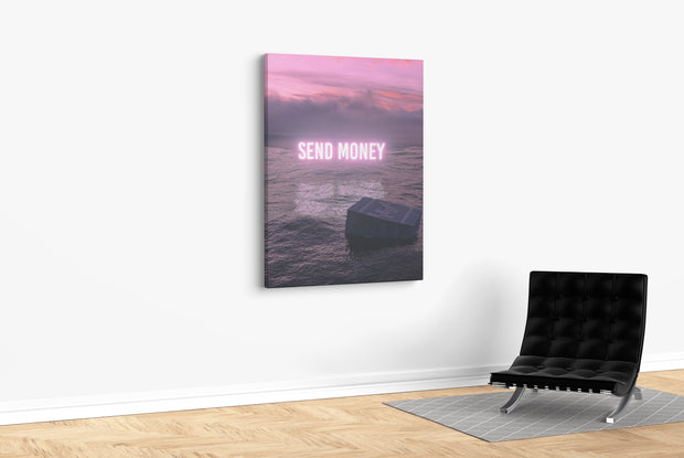 Tablou Canvas - Send Money