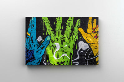 Tablou Canvas - Mainile