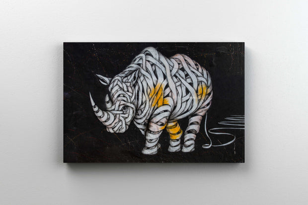 Tablou Canvas - Rinocer